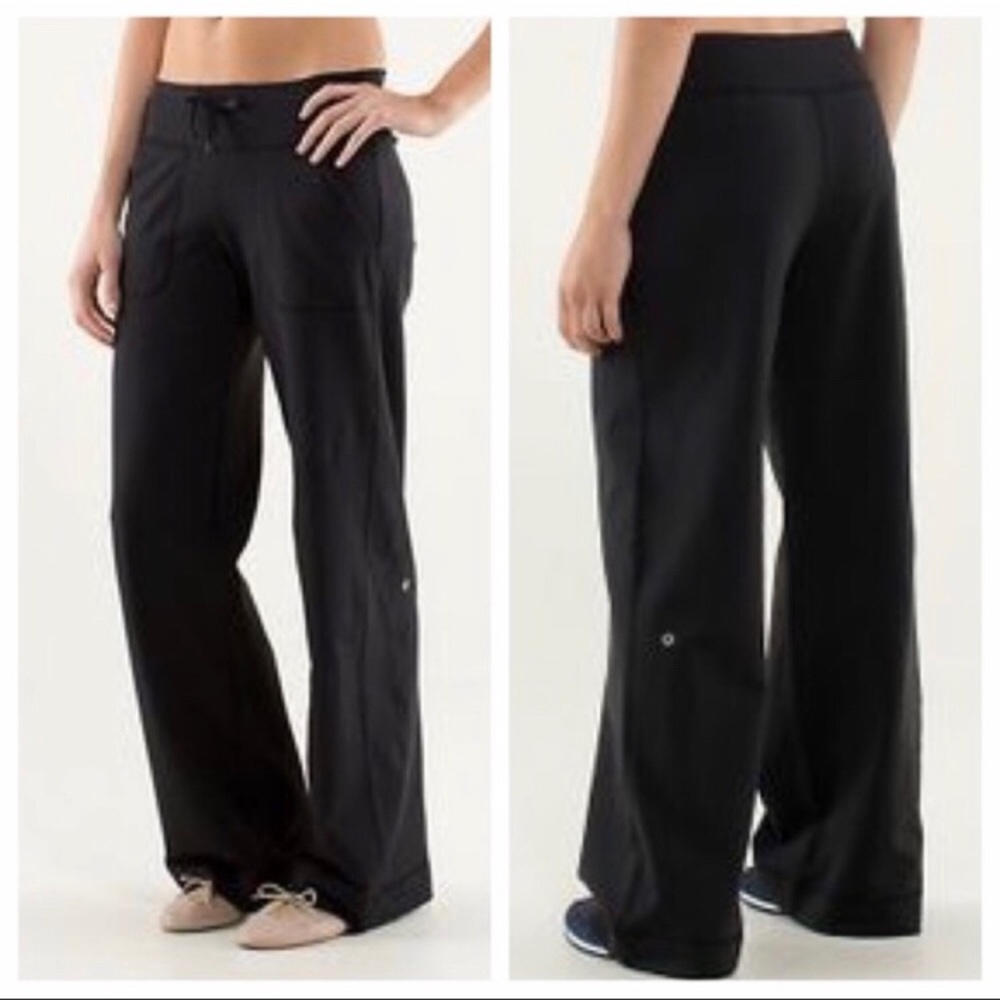 LULULEMON WOMENS STILL PANTS SIZE 2 REGULAR